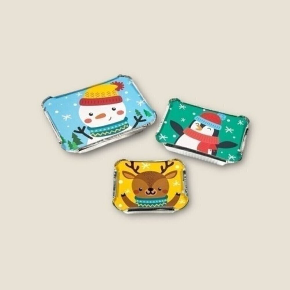 Christmas Character Leftover Containers 12 Pack